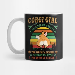 Corgi Girl - Witch - Lioness - Hippie - Sailor (109) Mug